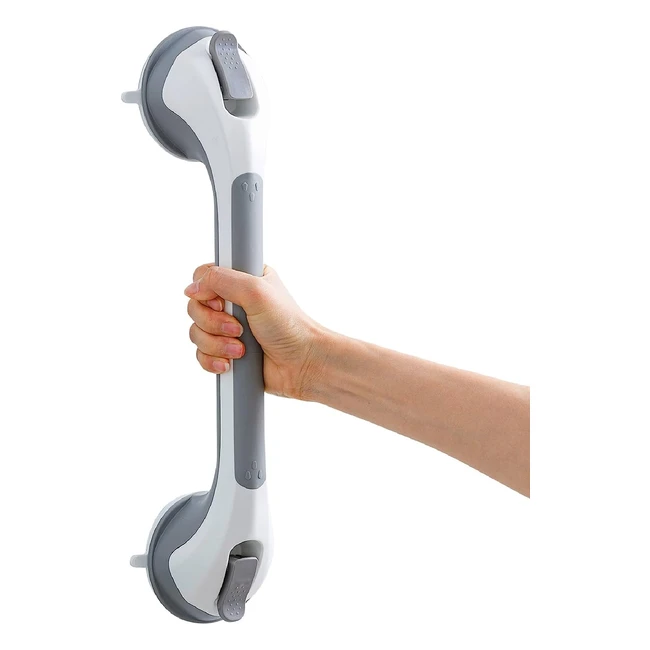 Taili Bathroom Grab Rails 43cm Suction Handles for Disabled - Max 109kg Safety S