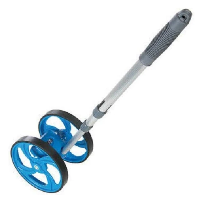Mini Ruota di Misurazione Blu Silverline 868793 - Ruote Doppie Manico Telescopi