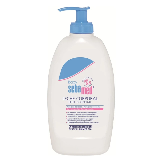 Sebamed Baby Leche Corporal 400ml - Leche idratante per pelle sensibile e delicata