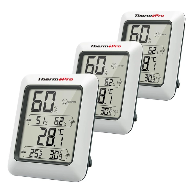 Termopro TP50 Termómetro Higrómetro Digital Profesional - Medición Casa Habitación Oficina