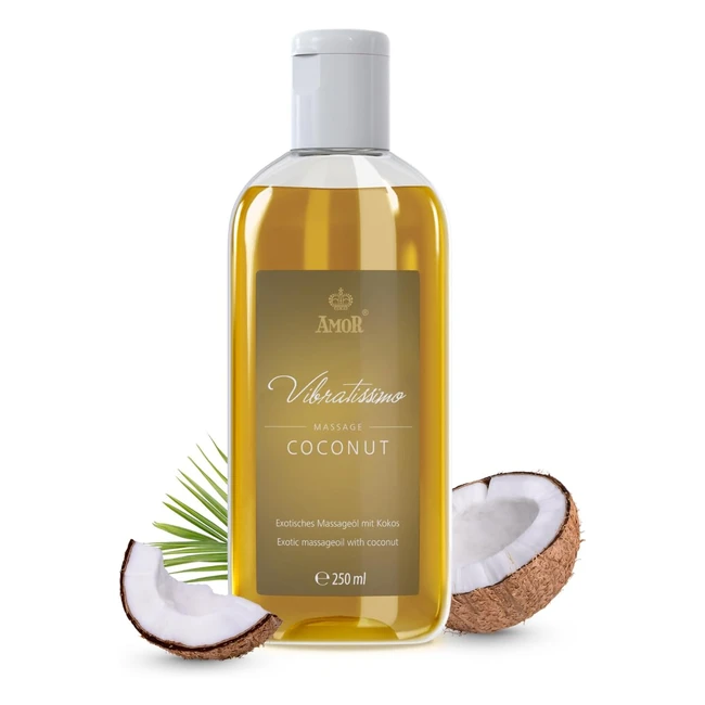 Vibratissimo Kokos 250 ml Massagel - Natrliche Entspannung mit Kokosduft - H