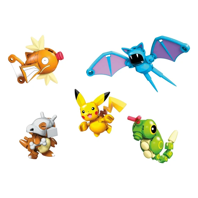 Mega Construx Pokmon Exklusives Pokballset 5 Figuren GHP85