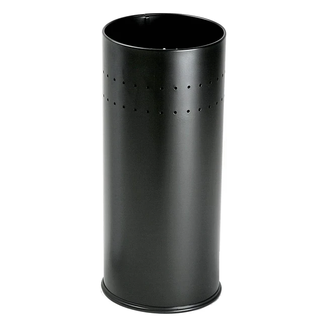 Porte-parapluie moderne Versa Malena, dimensions 50 x 23 x 23 cm, couleur noir