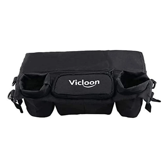 Vicloon Multifunctional Baby Stroller Organizer Storage Bag - Waterproof - Cup H