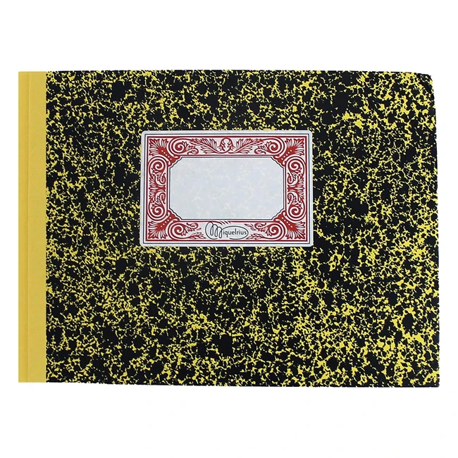 Libro Miquelrius Cartone 3086 Cuarto Apaisado 100 Hojas Cuentas Corrientes Debe Haber y Saldo