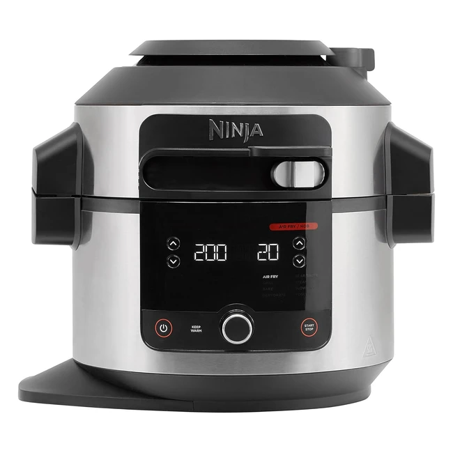 Ninja Foodi 11in1 SmartLid Multicooker 6L OL550UK Electric Pressure Cooker Air F