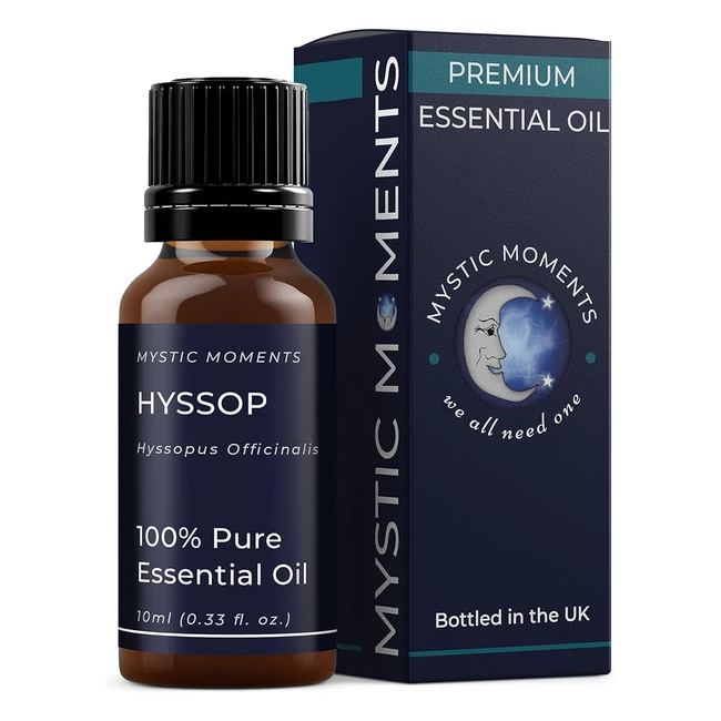 Aceite Esencial de Hisopo Mystic Moments 10ml 100 Puro - Aromaterapia
