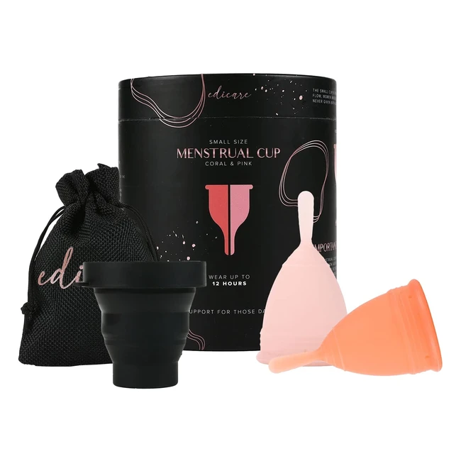 Coupes menstruelles Edicare Special Edition - Qualit mdicale rutilisable 