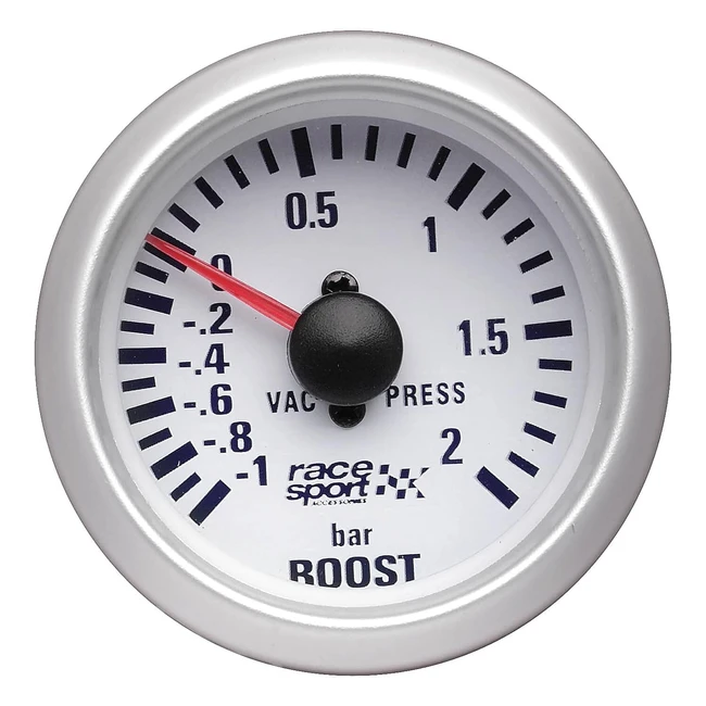 Manometro Pressione Turbo Race Sport 52mm 12V - Sumex GAUG701