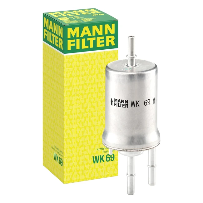 Filtro de Combustible Mannfilter WK 691 - Premium Original - Alta Calidad
