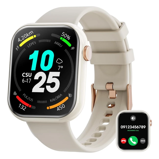 Reloj Inteligente Hwagol Hombre Mujer 185 Smartwatch Deportivo 140 Modos Deportivos