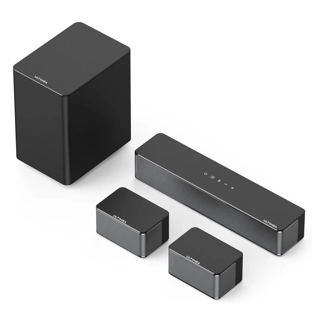 Ultimea 51 Soundbar 3D Surround Sound System - Subwoofer e Altoparlanti Posterio
