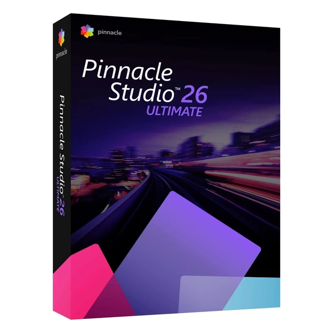 Pinnacle Studio 26 - Editor de Video Profesional - Ultimate - Perpetuo - 1 Usuario