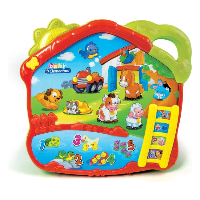 Clementoni14989 La Ferme Interactive Smart Touch Jouet Premier Âge 871 Multicolore