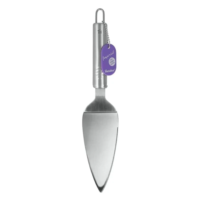 Pelle à tarte Metaltex Imperial en inox - Réf. 12345 - Qualité supérieure