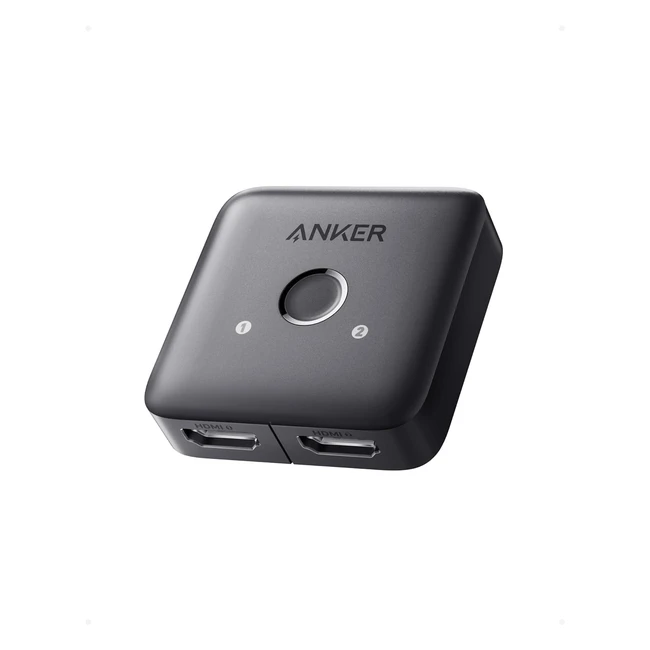 Anker HDMI Switch 4K60Hz Bidirectional 2 in 1 Out | HDR 3D Dolby Compatible