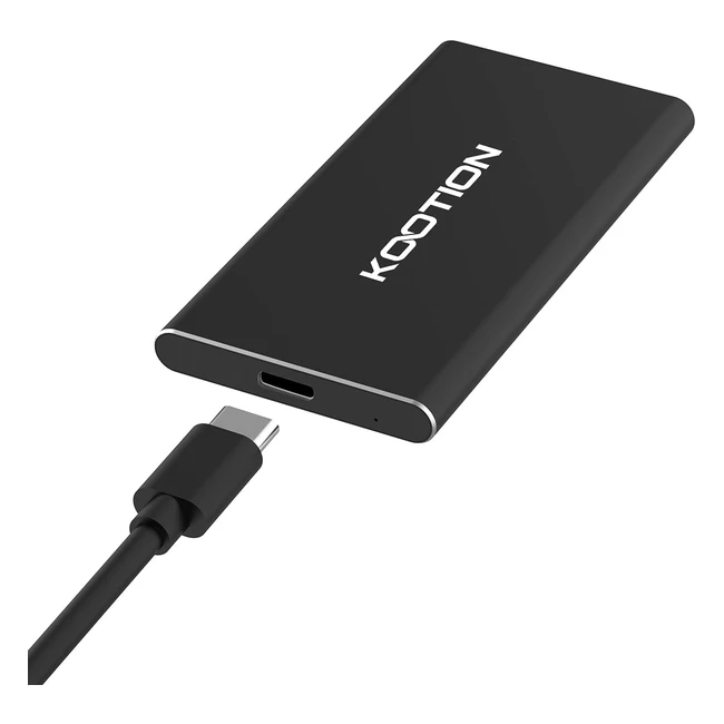 SSD Externo Kootion 250GB USB 3.1 Alta Velocidad Lectura/Escritura 550/500 MB/s
