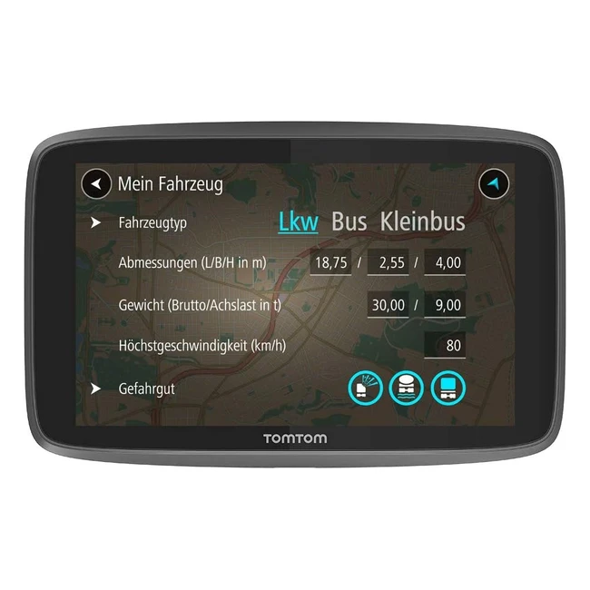 TomTom LKW Navigationsgerät GO Professional 520 5 Zoll - Stauvermeidung & Sonderziele