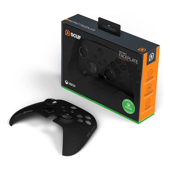 Scuf Coque Amovible Instinct pour Manette Xbox Series XS et Xbox One Noir - Anneaux Antifriction