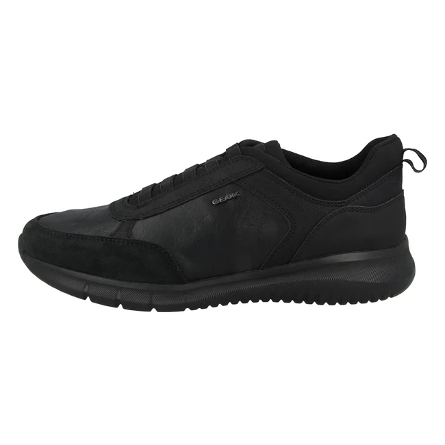 Geox U Monreale C Sneakers Uomo Nero - Ref. C9999 - Spedizione Gratuita
