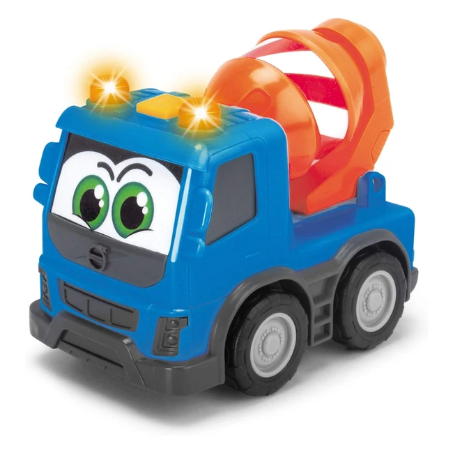 Dickie Toys 203811006Happy Volvo FMX 3 Modelli Assortiti 13cm - Autocarro con Lu