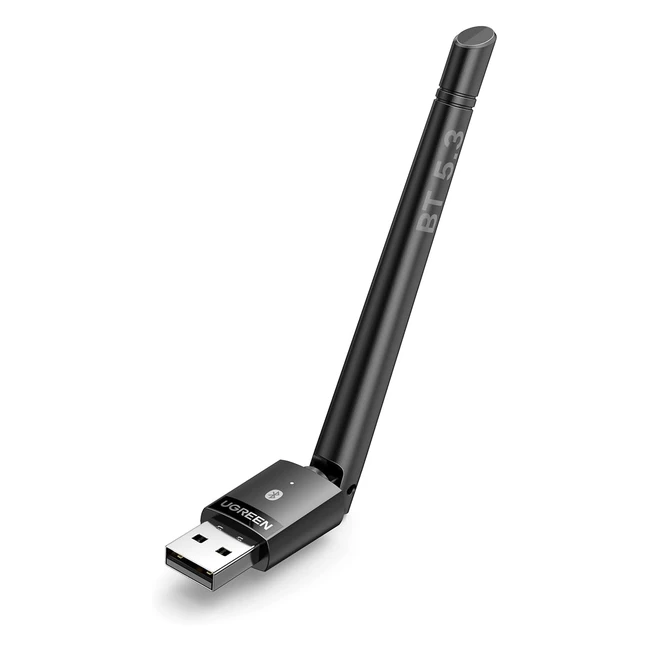 UGREEN Bluetooth Adapter 53 | Große Reichweite | USB Bluetooth Dongle für PC | Windows 111081