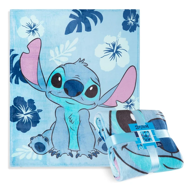 Coperta Pile Disney Baby Yoda Spiderman Stitch 150x130cm