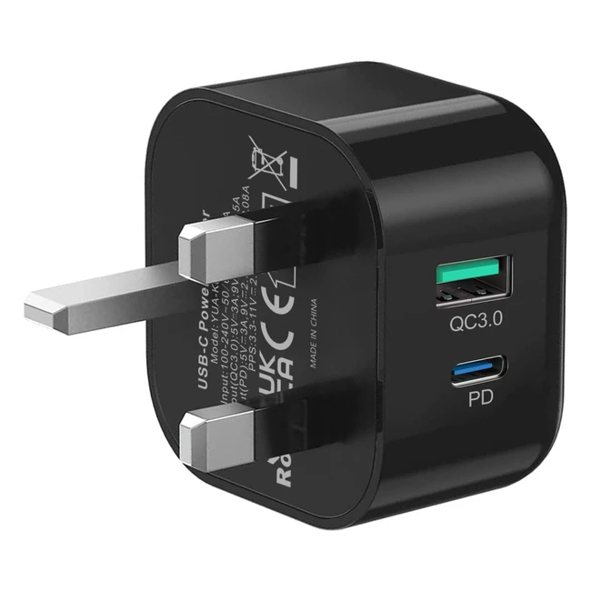 Samsung Galaxy Super Fast Charging Plug USB Type C Phone Charger Plug - Bediaca PPS QC 3.0 5V3A 9V2.77A 12V2.08A