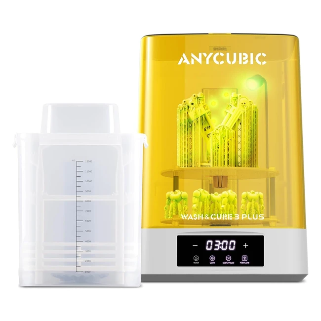 Anycubic Wash and Cure 3 Plus - Imprimante 3D LCDSLADLP - Rsine Design - Dou