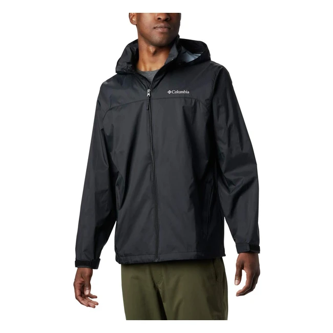 Columbia Men's Glennaker Lake Big & Tall Rain Jacket - Waterproof & Black - M