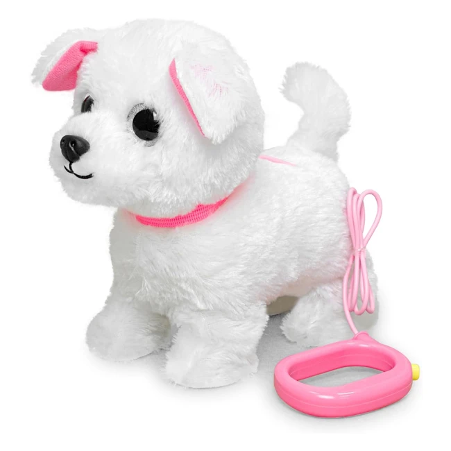 Perro de Juguete Yuhung Caminante con Control Remoto - Blanco