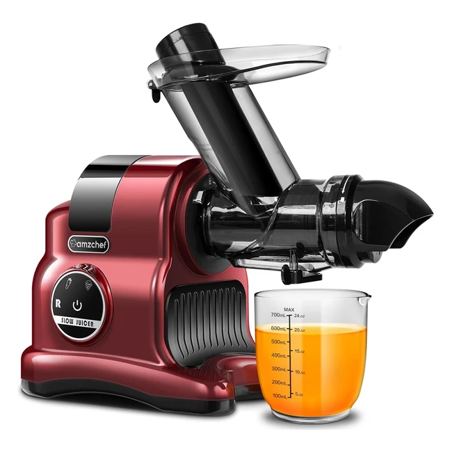 Spremiagrumi AMZCHEF 150W con Grande Alloggiamento 80mm - Vincitore Test - 2 Vel