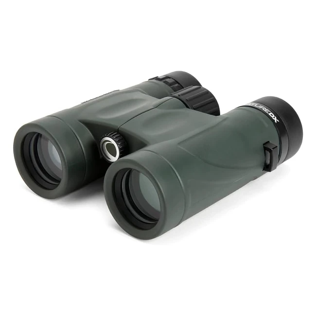 Celestron 71330 Nature DX 8x32 Bak4 Prism Binoculars - Green - Premium Optics