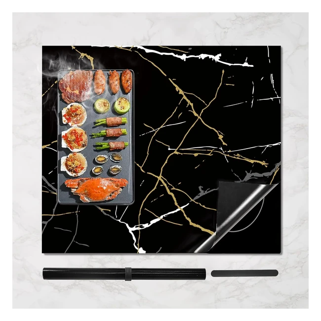 Protection Plaque Induction Kitchenraku 61x53 cm - Silicone Antirayures