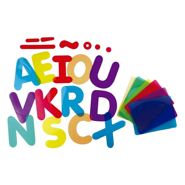 Plantillas Letras Mayusculas Henbea 899 - Pack 27 Moldes - Decorar Paredes