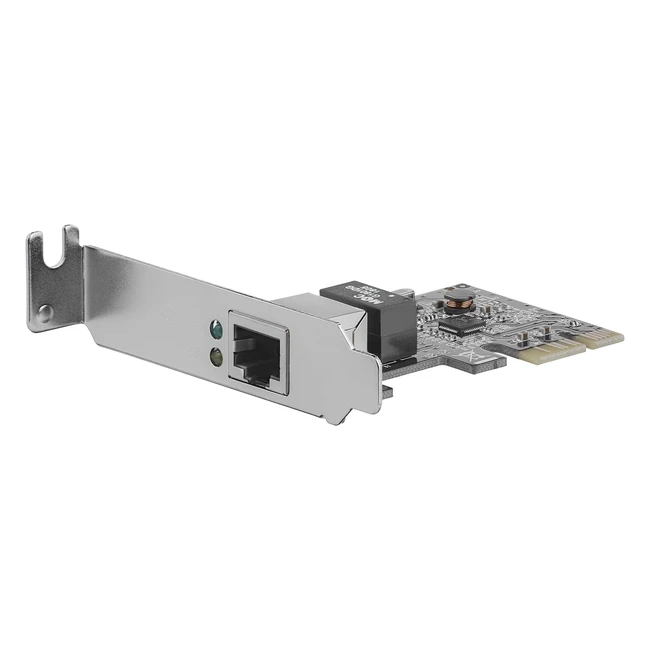 Startechcom 1 Port PCIe Network Card Low Profile RJ45 Realtek RTL8111H ST1000SPEX2L