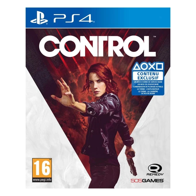 Control PlayStation 4 Francia - Combattimento Soprannaturale e Grafica di Alta Qualità