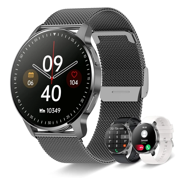 Smartwatch uomo donna fitness tracker chiamate e risposta notifiche messaggi cro