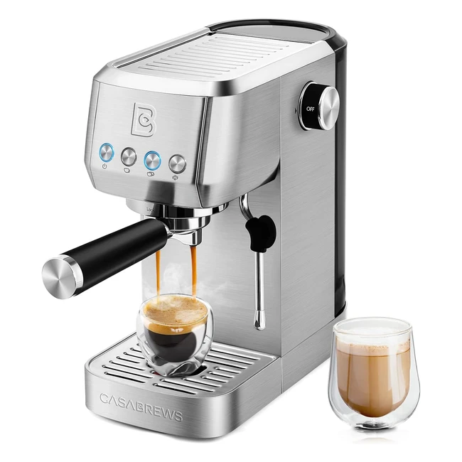 Casabrews 20 Bar Coffee Machine Professional Espresso Maker Cappuccino Latte Mac