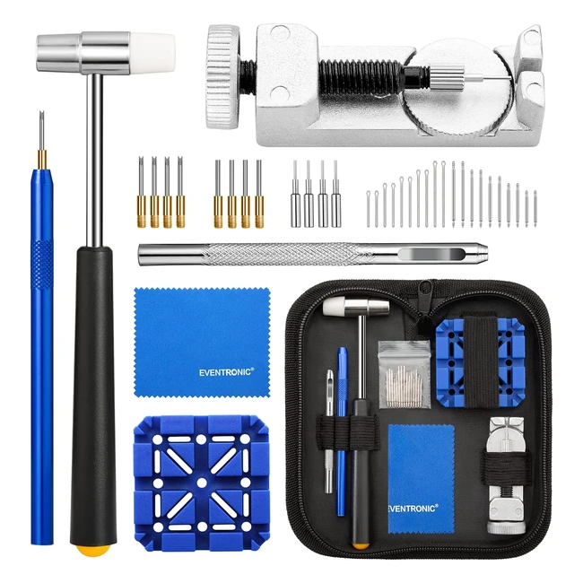 Kit Outils Montre Eventronic - Raccourcir Bracelets - Réf.1234 - Perforateur Cuir
