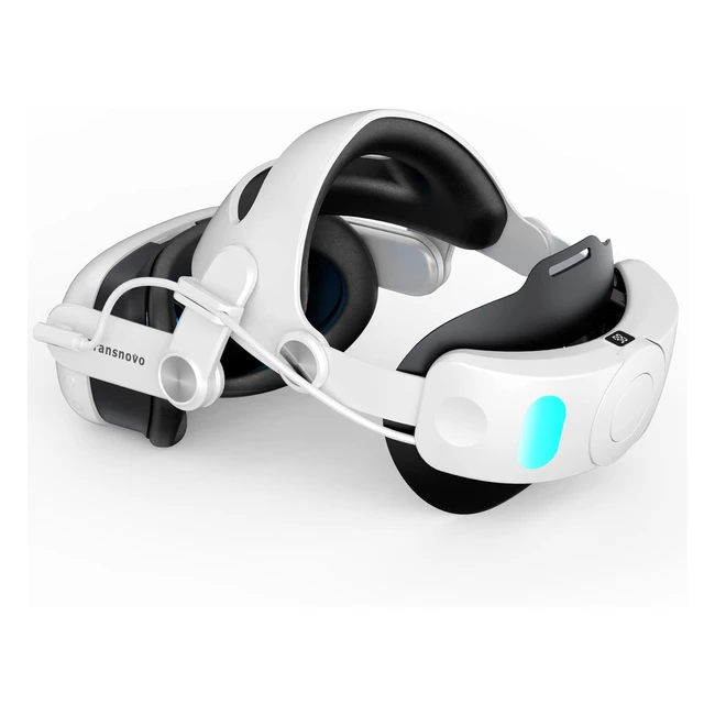 Transnovo Kopfband Oculus Quest 3 6000 mAh Akku VR-Zubehr Meta Quest 3