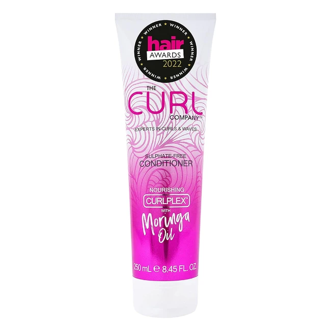 The Curl Company Sulphate Free Conditioner 250ml - Curplex  Moringa Oil - Exper