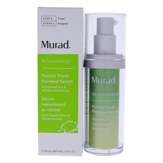 Murad Resurgence Retinol Youth Renewal Serum - Antiaging Serum for Lines and Wri