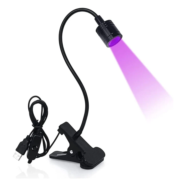 Lampe UV Ongles 5W Intobas - Pose Américaine - Réf. 360 - Séchage Rapide
