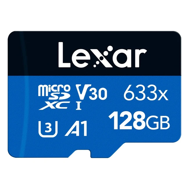 Lexar 633x 128GB Micro SD Card UHS-I Class 10 U3 V30 TF Card
