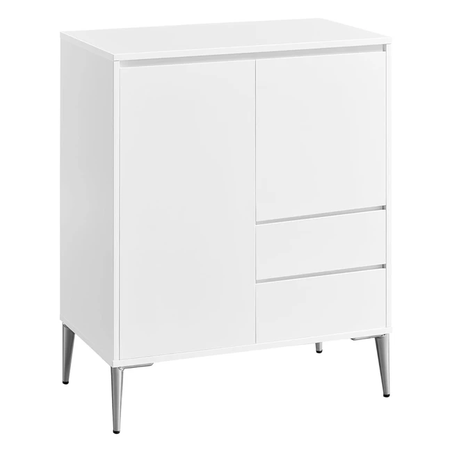VASAGLE Sideboard Aufbewahrungsschrank Kchenschrank BBK243W01