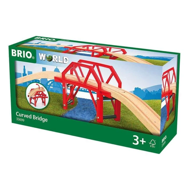 Puente Curvo Brio 33699 - Desarrolla la Imaginación y Habilidades Sociales