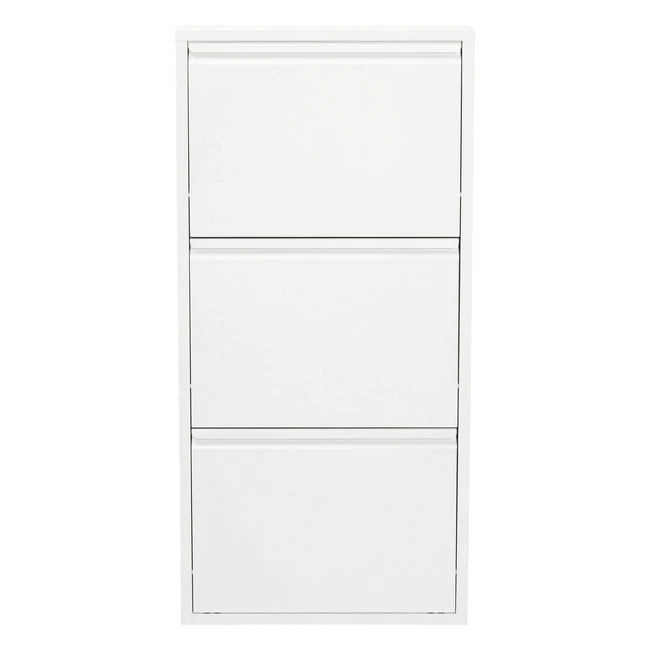 Kare Design Carusa Schuhschrank - Platzsparend & Modern - Weiß