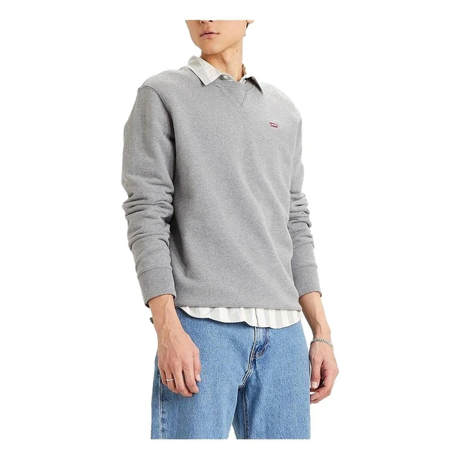Sudadera Levi's para hombre - Chisel Grey Heather - Ref. 123456 - ¡Compra ahora!