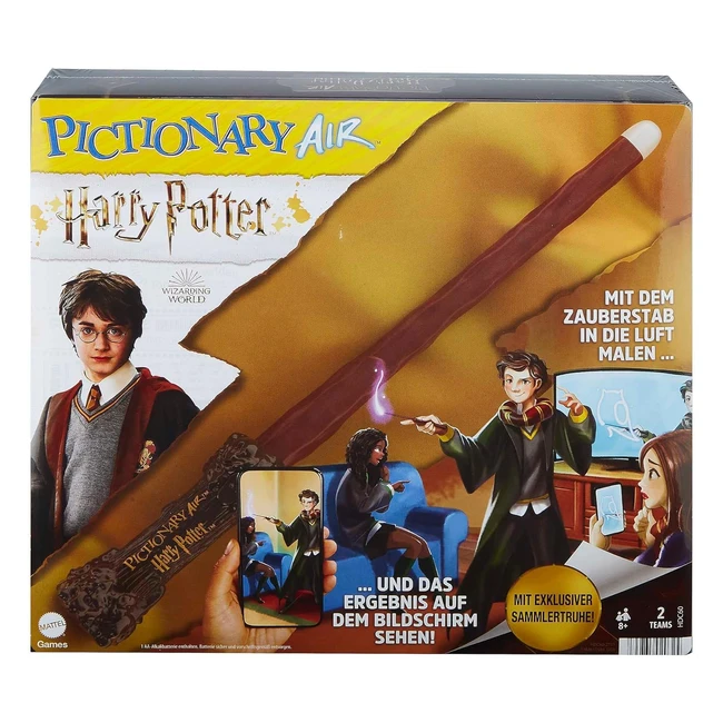 Mattel Games - Gioco per famiglie - HDC60 - Versione Alemana - Harry Potter